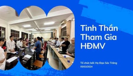 HỘI ĐỒNG MỤC VỤ NHÓM HỌP